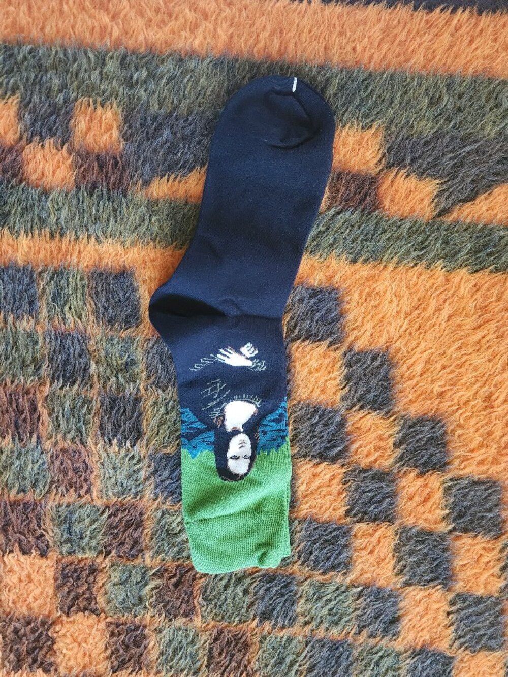 New Hsell Mona Lisa Art Sock – Da Vinci Inspired Crew Sock